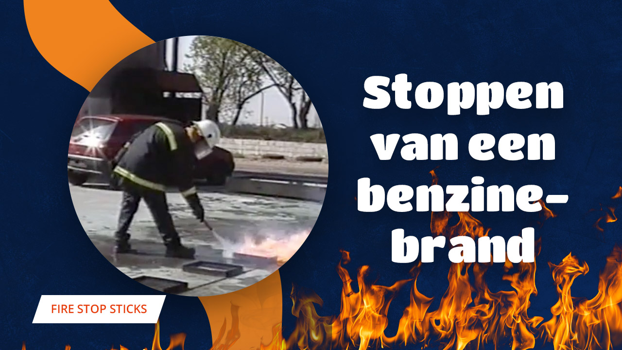 Fire Stop Sticks Nederland Stoppen van een autobrand